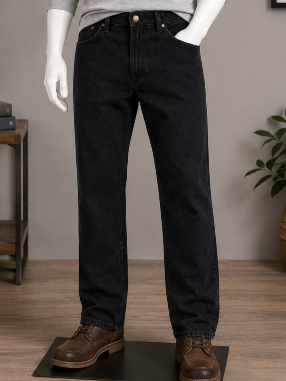👖 Rustler Men’s Black Jeans – Size 34×32 (New Without Tags)